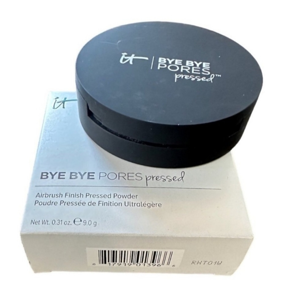 IT Cosmetics Bye Bye Pores Airbrush Finish Pressed Powder Translucent .31 oz NEW
